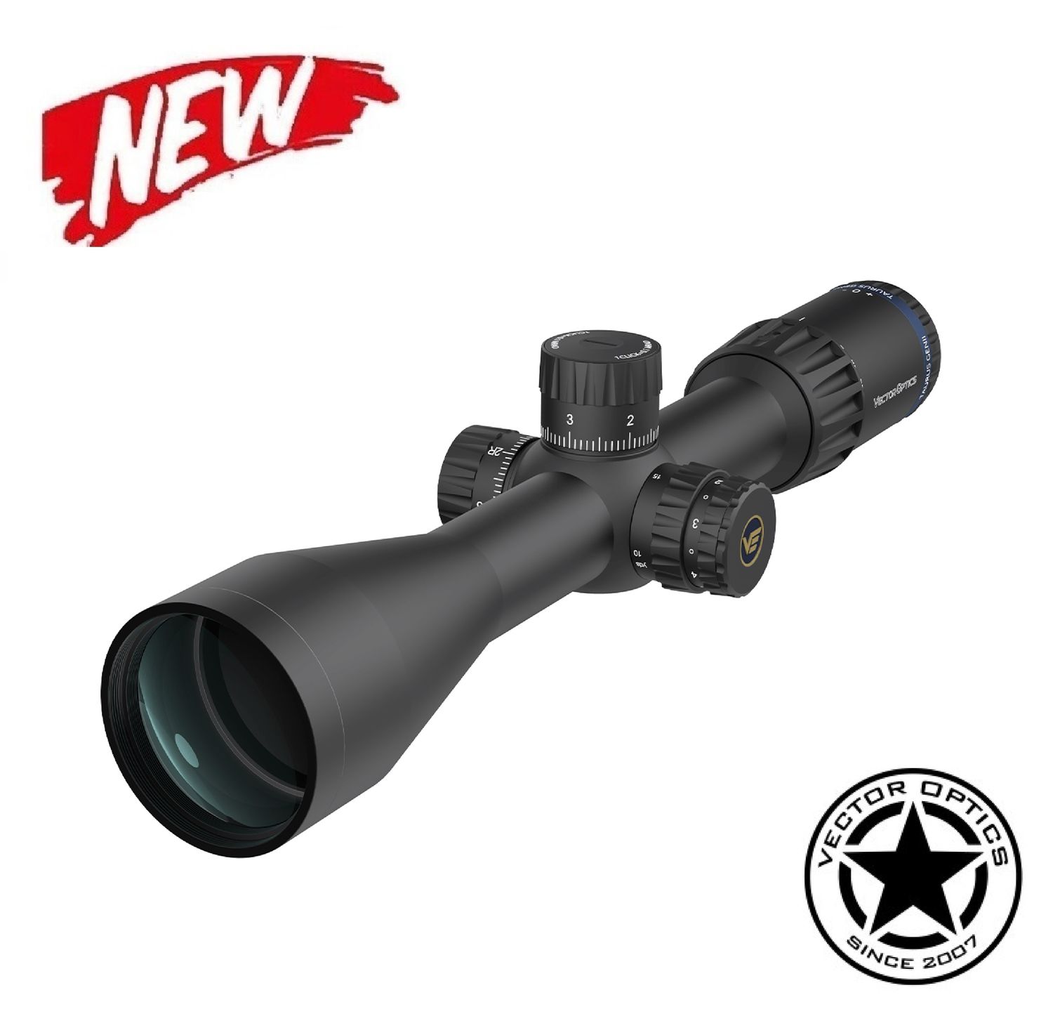 Vector Optics SCOM-43 Tauron - Taurus 2-16x50 HD SFP Rifle Scope Vector Optics SCOM-43 Tauron - Taurus 2-16x50 HD SFP Rifle Scope