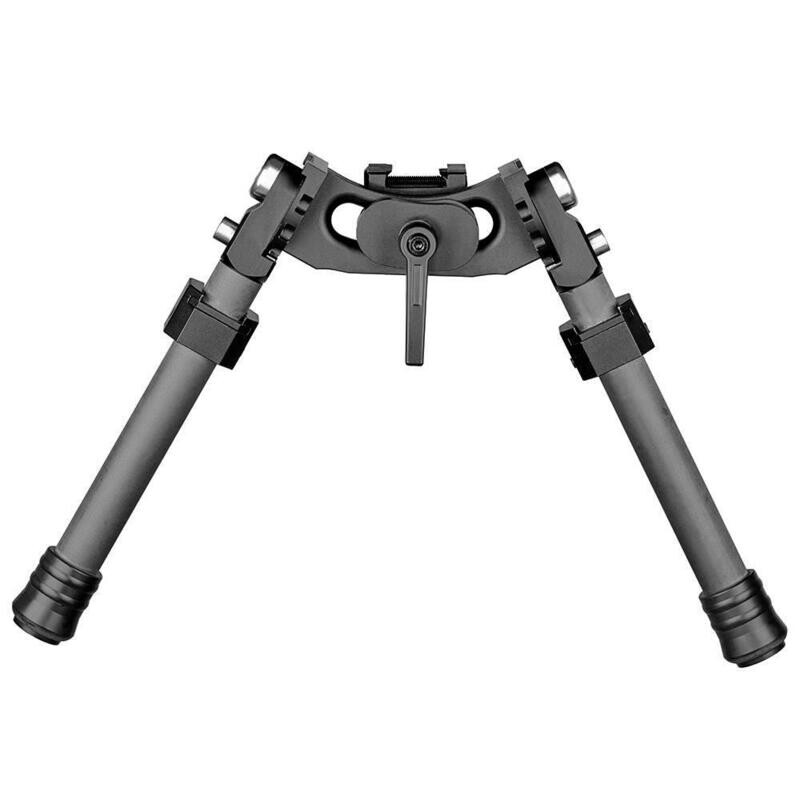 Lisiter Hunting Supply - V10  Fully Adjustable Wide-Legged Tilt Bipod with Weaver  Picatinny Fitting (Black)