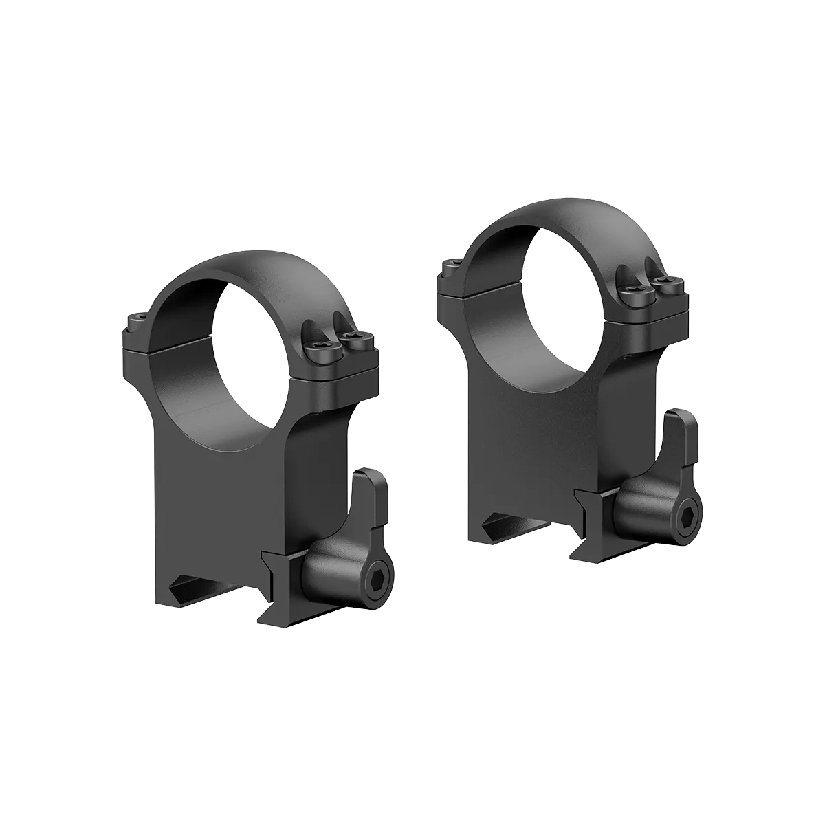 Vector Optics XASR-SQ13 X-ACCU 30mm Steel Weaver Quick Release Mounts - High