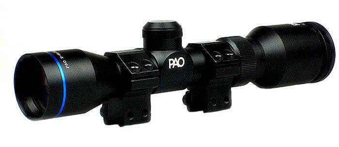 PAO Professional Airgun Optics 2-7X32 Long Eye Relief Pistol Scope