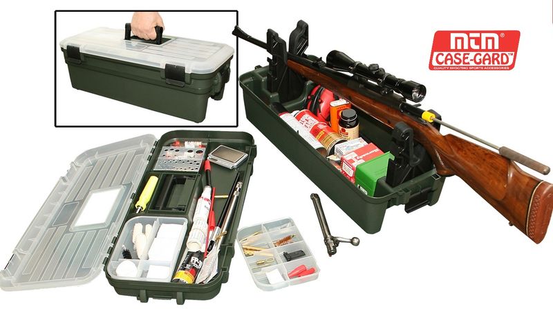 MTM CASE-GARD Shooters Range Box - Rifle Stand &amp; Work Station