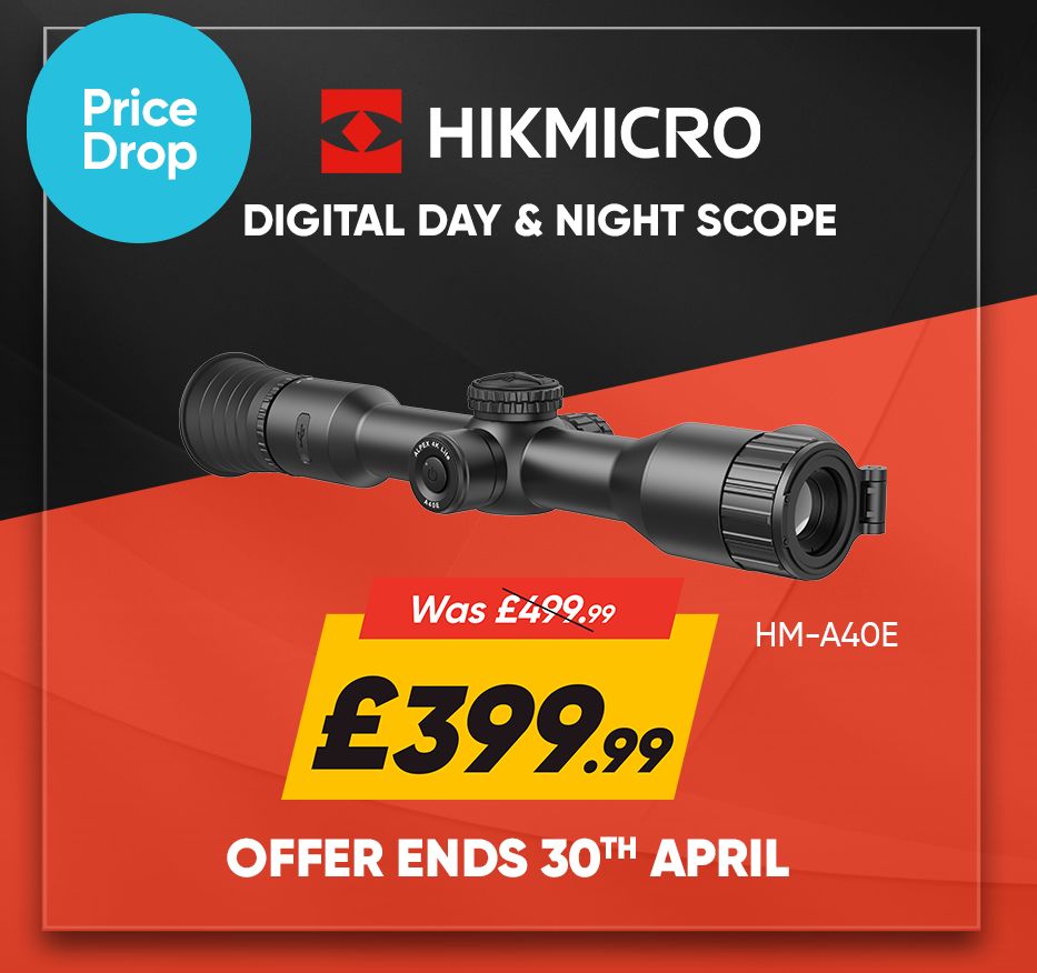 HIKMICRO Alpex 4K LITE A40E Digital Day and Night Vision Rifle Scope
