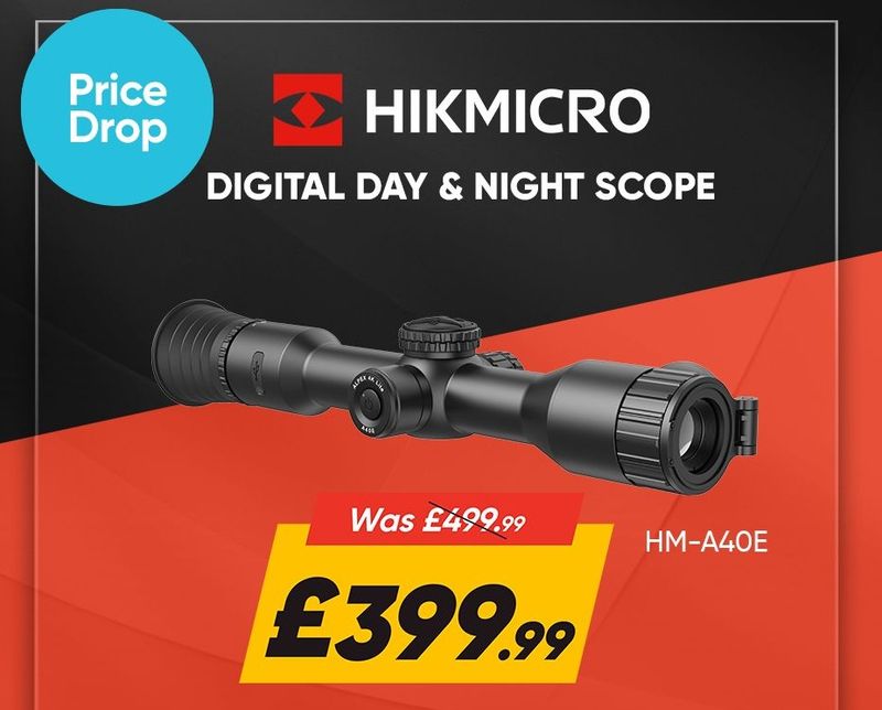 HIKMICRO Alpex 4K LITE A40E Digital Day and Night Vision Rifle Scope HIKMICRO Alpex 4K LITE A40E Digital Day and Night Vision Rifle Scope