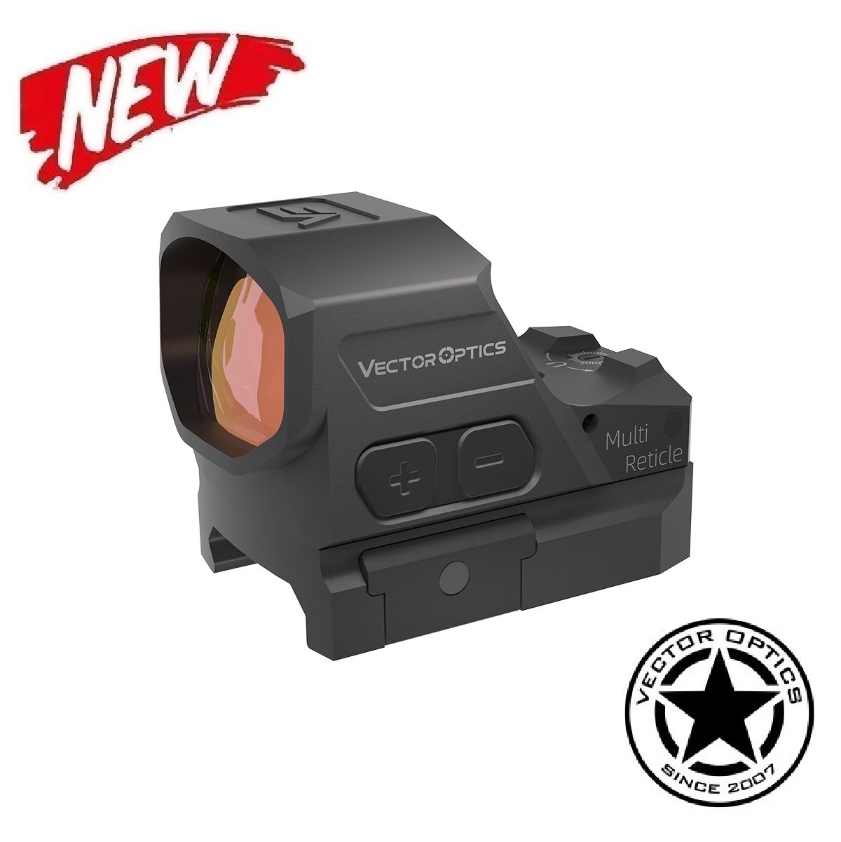 Vector Optics SCRD-T64  Frenzy FLEX 1x19x28 GenII Titanium Multi Reticle Sight - THE VERY BEST MONEY CAN BUY !