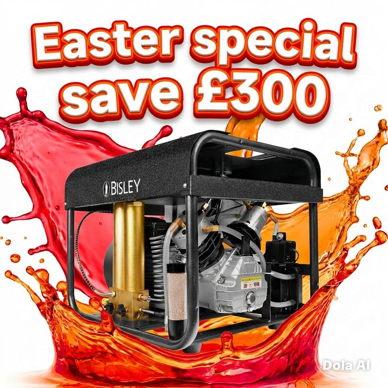 Bisley Bisley PowerFill Air Compressor - Bottle Filling Heavy Duty Compressor