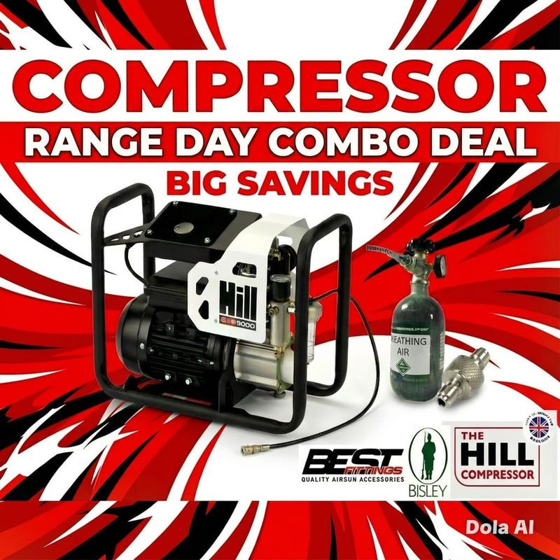 HILL EVO-310, Bisley Carbon Bottle, RANGE DAY COMBO DEAL ! HILL EVO-310, Bisley Carbon Bottle, RANGE DAY COMBO DEAL !