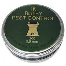 Bisley Pest Control .22 Airgun Pellets - 18.21 grains x 200pcs Bisley Pest Control .22 Airgun Pellets - 18.21 grains x 200pcs