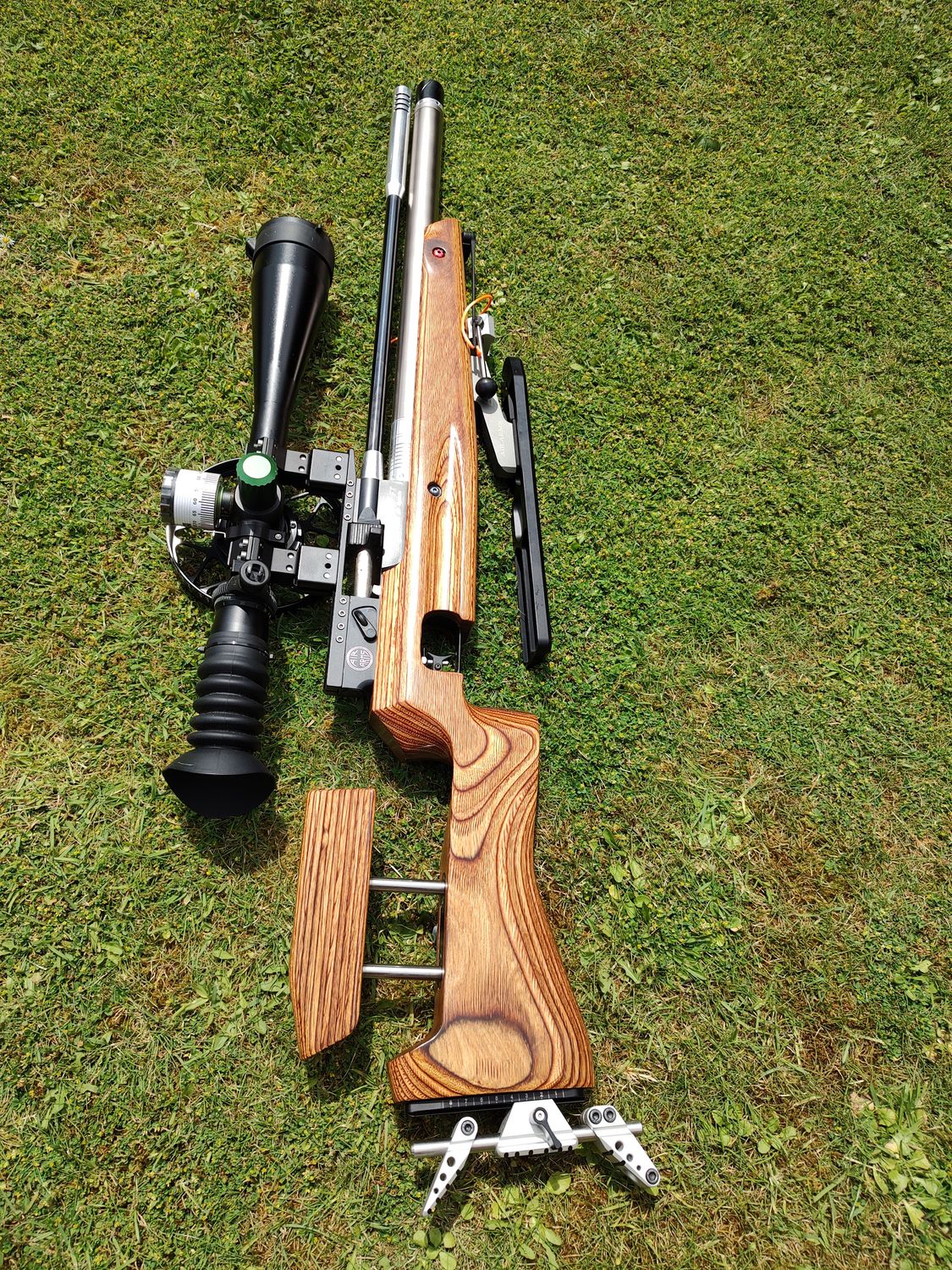 Air Arms Pro-Target FT .177cal Air Rifle & Big Nikko 10-50x60 Scope. (Left Handed) Air Arms Pro-Target FT .177cal Air Rifle & Big Nikko 10-50x60 Scope. (Left Handed)