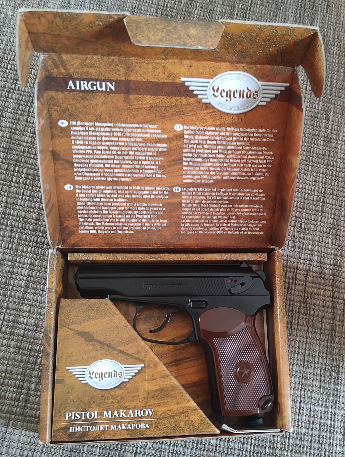 Umarex Legends Makarov 4.5mm Co2 BB Pistol Umarex Legends Makarov 4.5mm Co2 BB Pistol