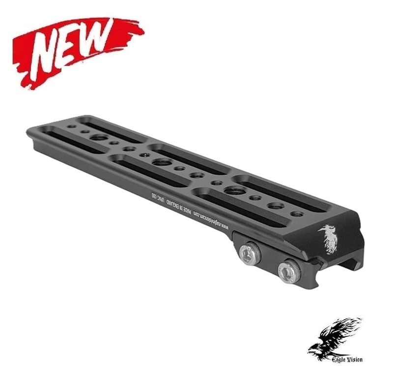 EVC Eaglevisioncam Picatinny-to-ARCA SWISS Extension Rail UPAC-180