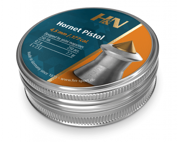 H&amp;N Hornet Air Pistol Pellet .177cal  250pcs