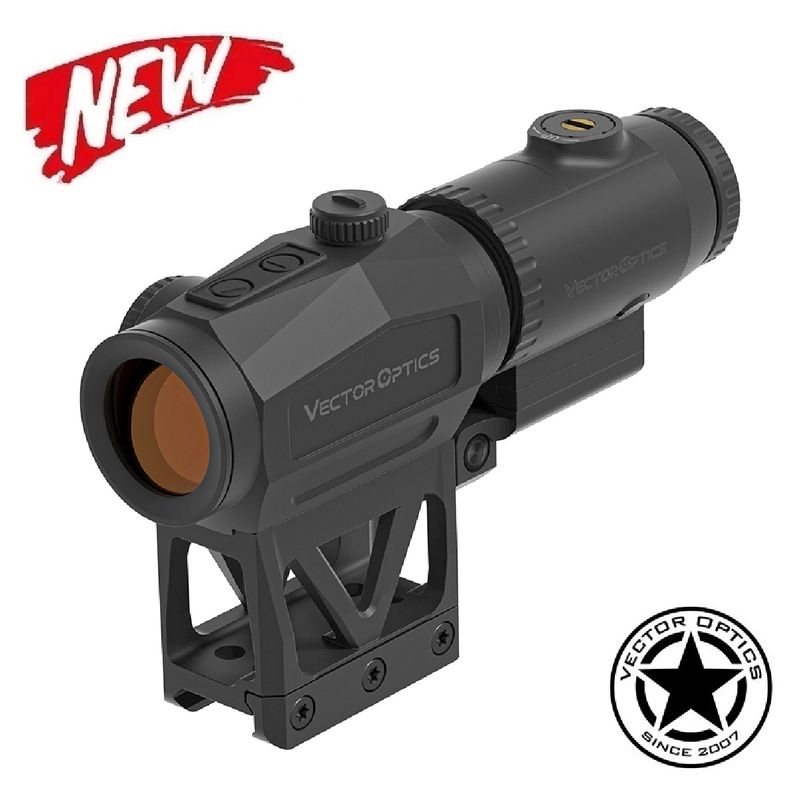 Vector Optics SCRMMK-02 Scrapper 1x29 Multi-Reticle & Paragon 3 x Magnifier Kit Vector Optics SCRMMK-02 Scrapper 1x29 Multi-Reticle & Paragon 3 x Magnifier Kit