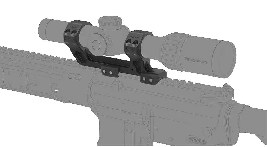 Vector Optics XASR-3031 30mm 1 Piece Extended Picatinny Mount Vector Optics XASR-3031 30mm 1 Piece Extended Picatinny Mount