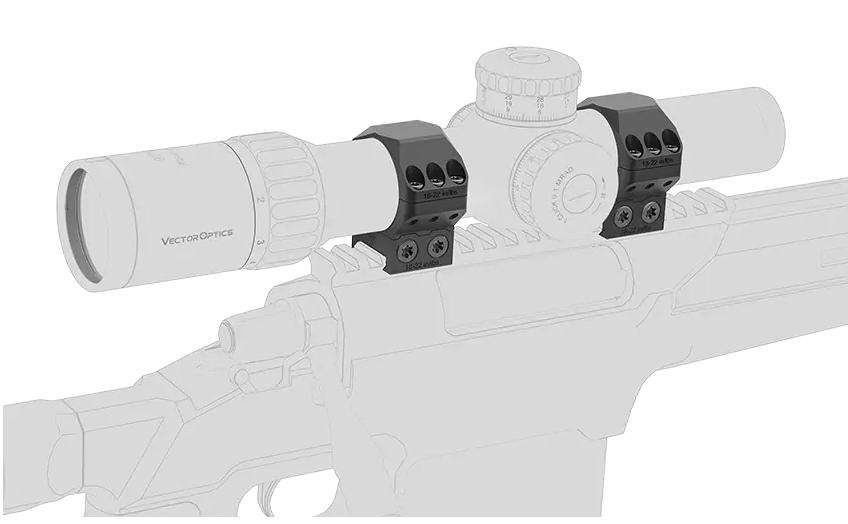 Vector Optics XASR-3452 X-ACCU 34mm Low Profile Picatinny Scope Mounts Vector Optics XASR-3452 X-ACCU 34mm Low Profile Picatinny Scope Mounts