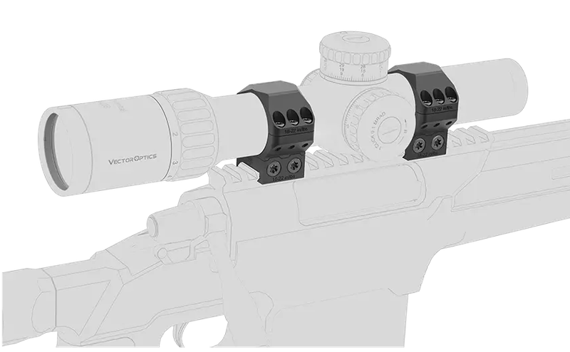 Vector Optics XASR-3452 X-ACCU 34mm Low Profile Picatinny Scope Mounts Vector Optics XASR-3452 X-ACCU 34mm Low Profile Picatinny Scope Mounts