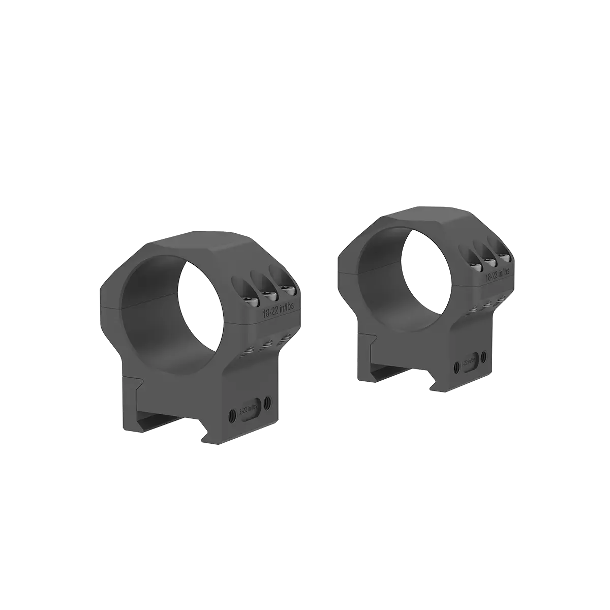 Vector Optics XASR-3051 X-ACCU 1" Low Profile Picatinny Scope Rings