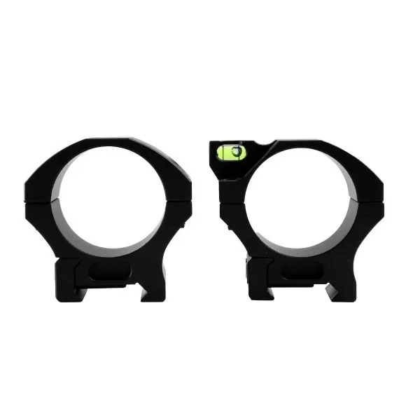 WULF Tactical Rings with Bubble Level - Picatinny - 34mm Tube - Low (25MM) WULF Tactical Rings with Bubble Level - Picatinny - 34mm Tube - Low (25MM)