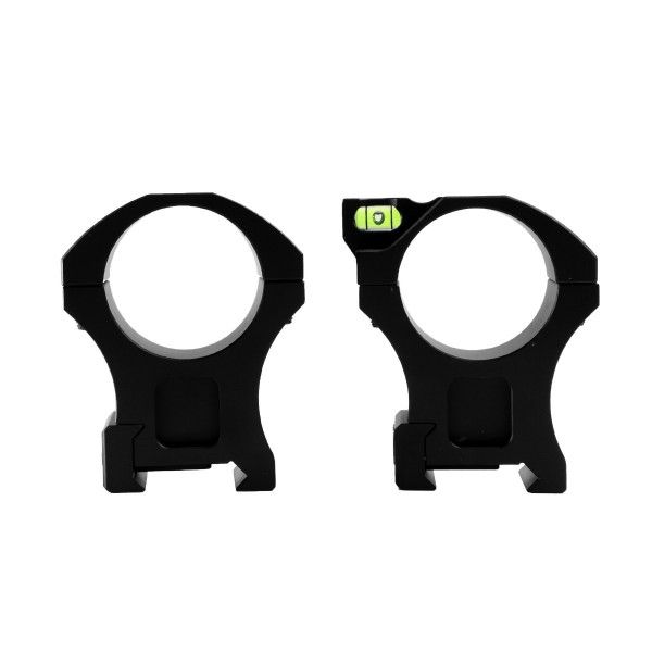 WULF Tactical Rings with Bubble Level - Picatinny - 30mm Tube - High (36MM) WULF Tactical Rings with Bubble Level - Picatinny - 30mm Tube - High (36MM)