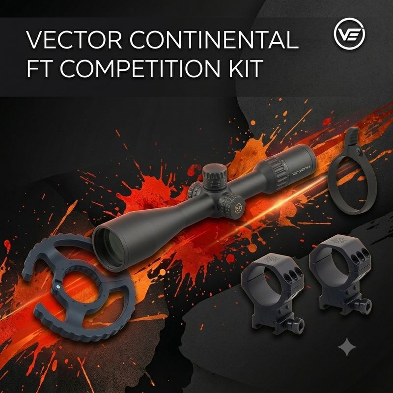 Vector Optics SCOL-TM52 Continental 6-48x56 ED MIL Field Target Kit