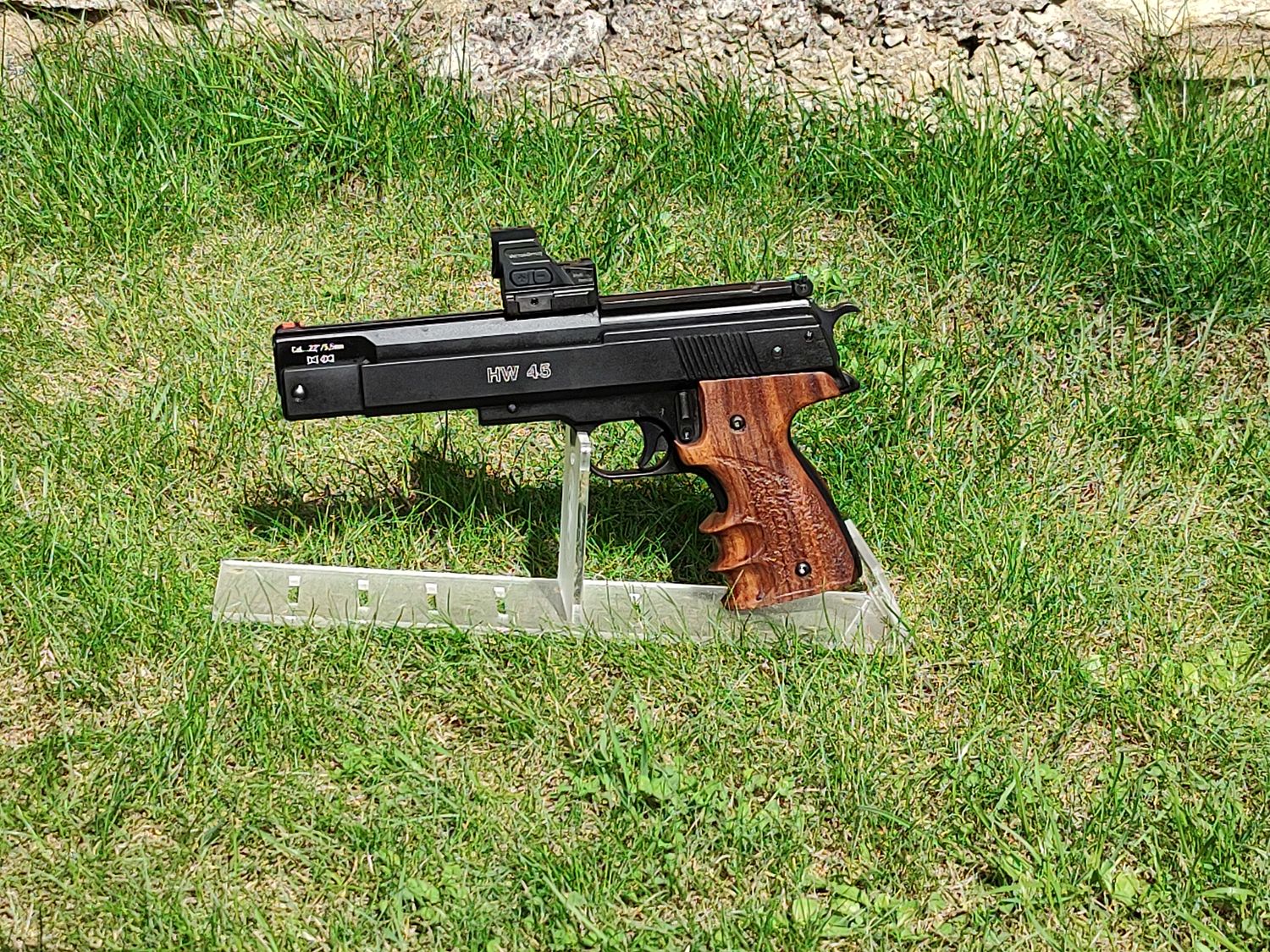 Vector Optics SCRD-T64  Frenzy FLEX 1x19x28 GenII Titanium Multi Reticle Sight + HW45/75 Fitting Kit &amp; Recoil Stop