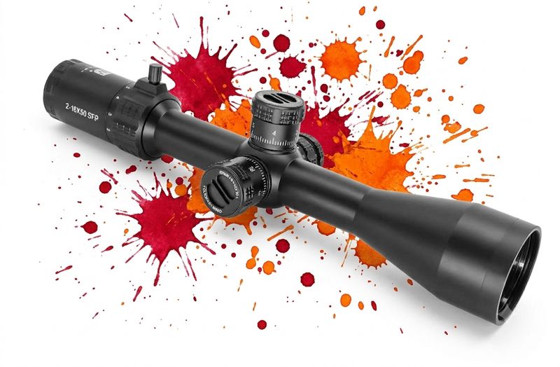 JTS Shadow Series 2-16x50 SF ED Premium Rifle Scope JTS Shadow Series 2-16x50 SF ED Premium Rifle Scope