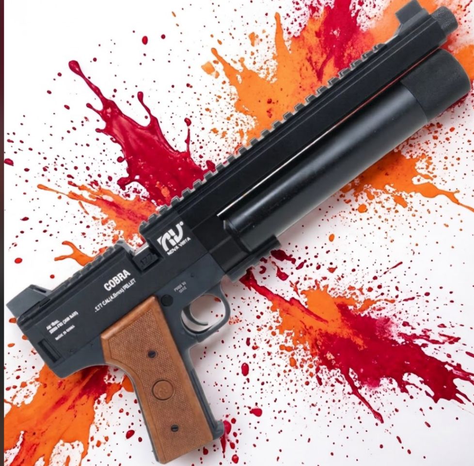 Nova Vista Cobra .177 Regulated PCP Pistol - The Big Daddy ! Nova Vista Cobra .177 Regulated PCP Pistol - The Big Daddy !