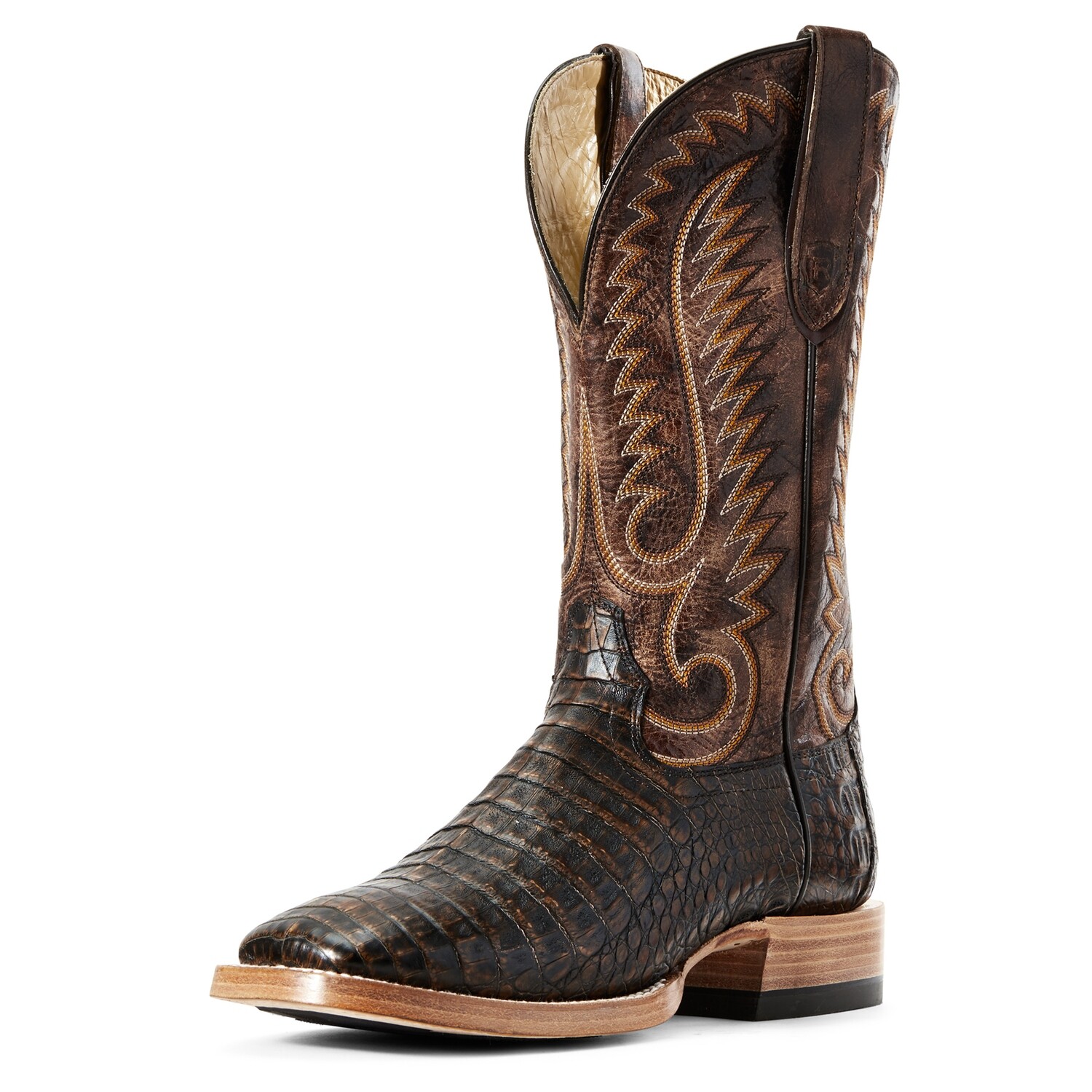 10029618 Ariat Relentless Pro Toffee Belly Caiman - ONLINE ONLY