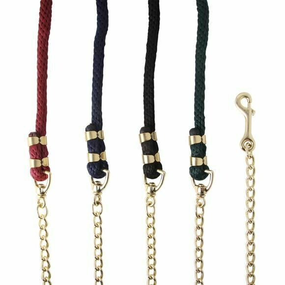 12160 Dura Tech 8 Nylon Lead Rope with Chain