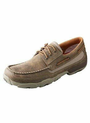 MDM0023  Twisted X MNS Brown and Tan Driving Moc