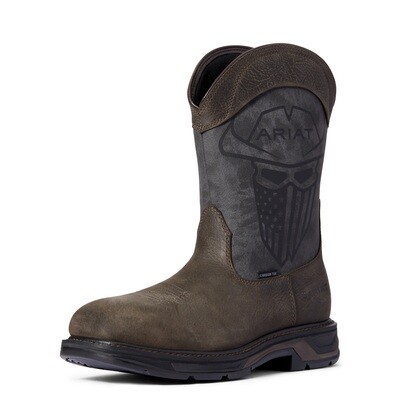 10038223 ARIAT MNS WORKHOG XT INCOGNITO CT IRON COFFEE