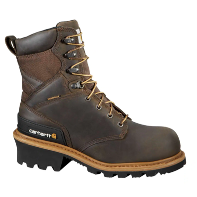 CML8360 CARHARTT WP 8IN CLIMBIMG COMP TOE WORK BOOT