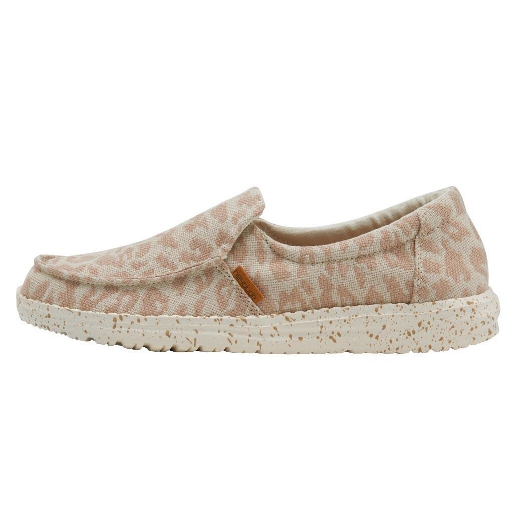 140011710 HEY DUDE MISTY WOVEN CHEETAH TAN