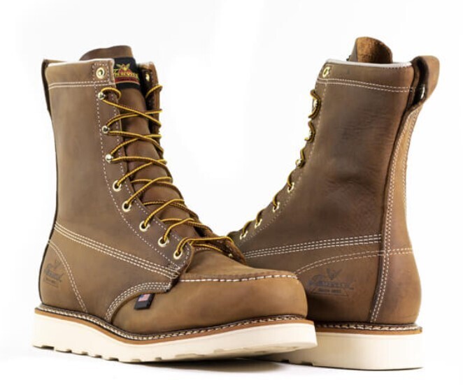 804 4478 THOROGOOD USA 8IN MOC STEEL TOE display picture 1