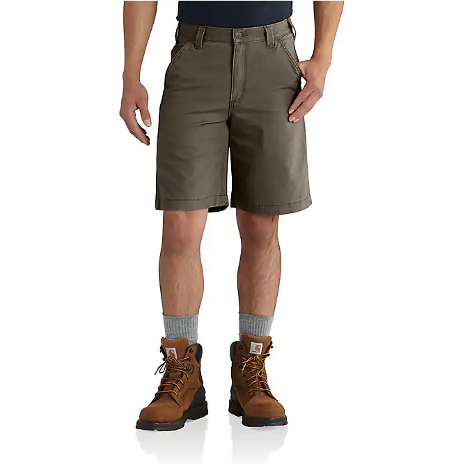 102514 217 CARHARTT Rug Flex RelaxFit Cnvs Short