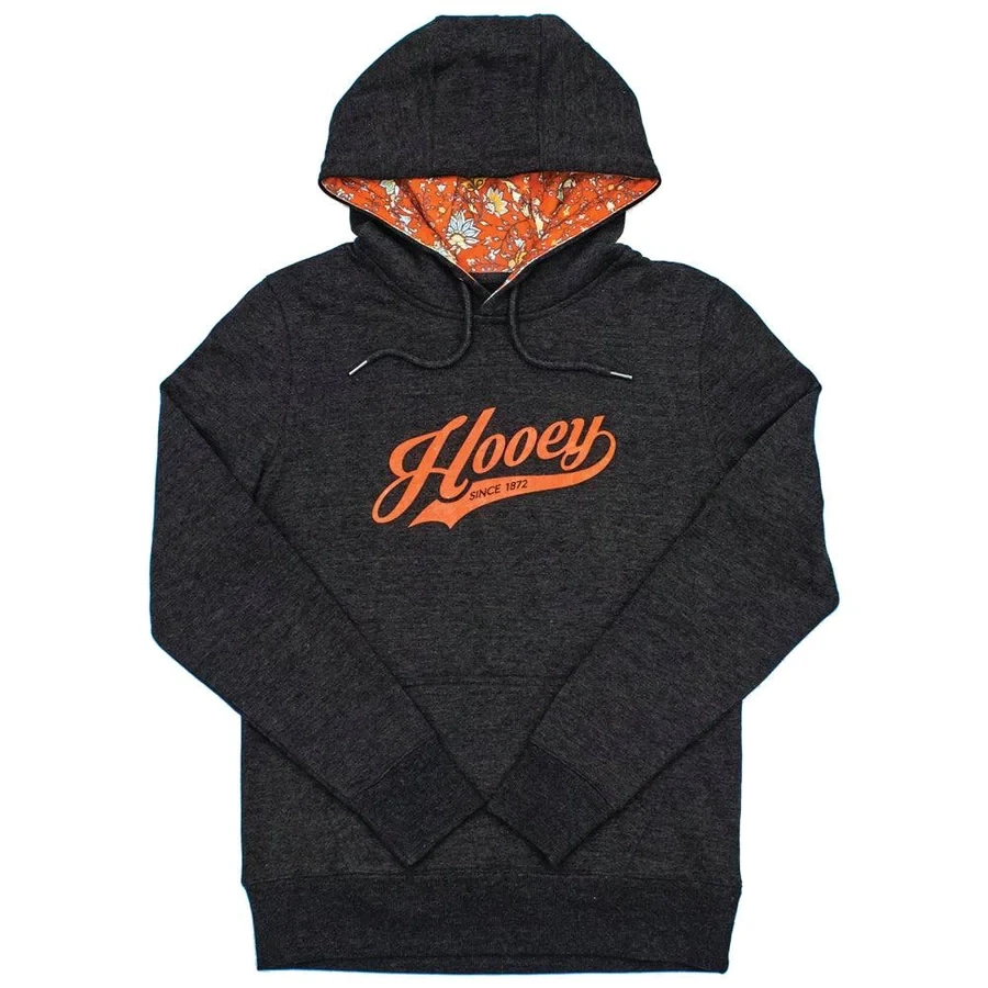 HH1196CH Praire Hooey Ladies Charcoal Hoody with
