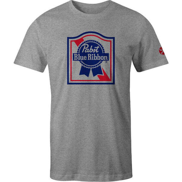 HT1637GY Hooey Pabst Blue Ribbon Grey Crew Neck 