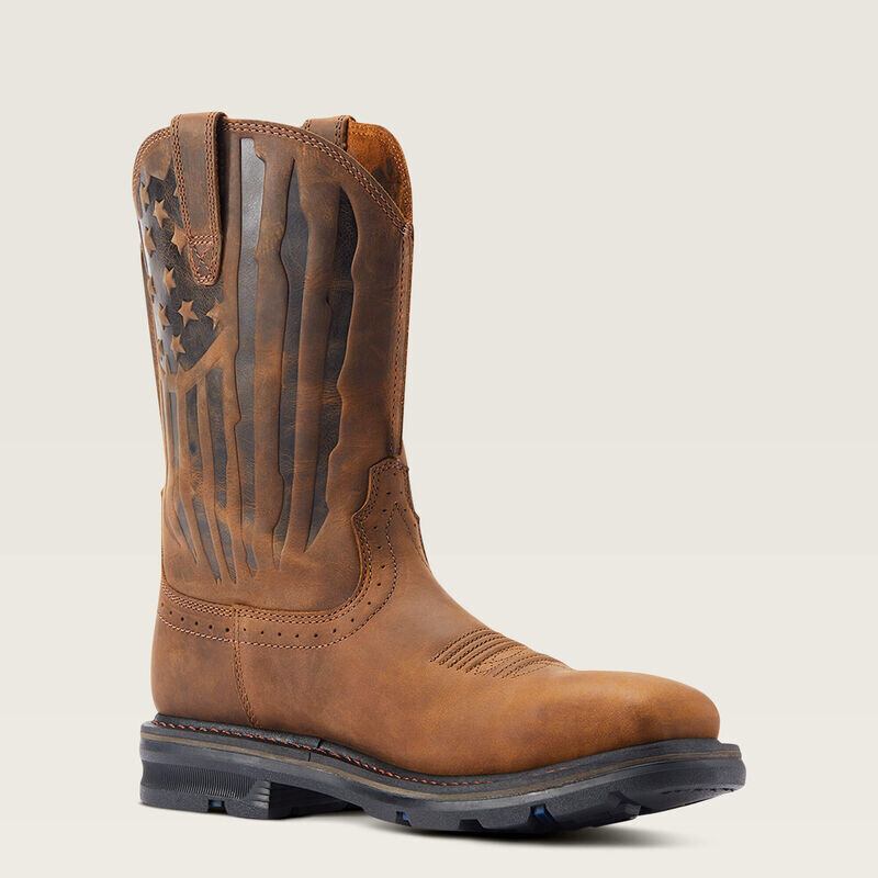 10044426 ARIAT MNS SIERRA SHOCK SHIELD PATRIOT ST