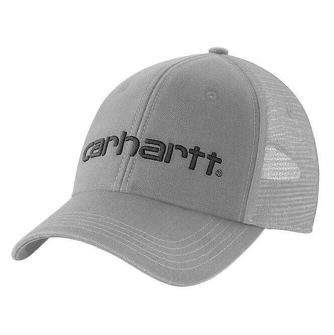 101195 E58 CARHARTT Canvas Mesh Back Logo Graphic Cap