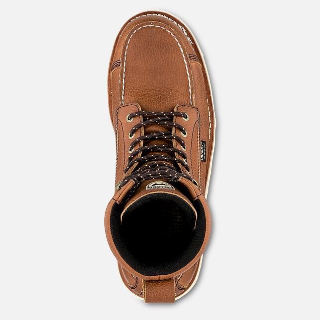 83832 IRISH SETTER 8IN BROWN SAFETY TOE WP