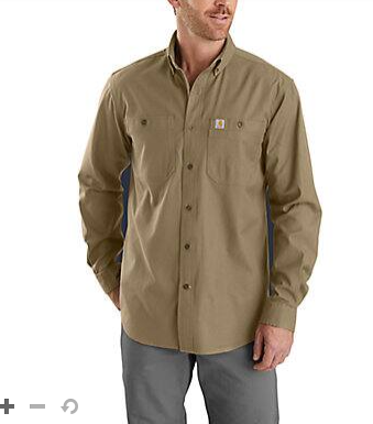 103554-253 CARHARTT Rugged Flex Relaxed Fit MW LS
