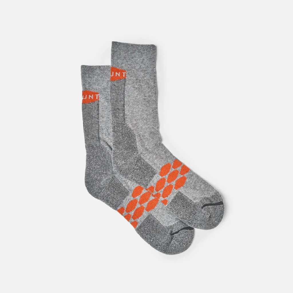 BRS11000-160 BRUNT Performance Sock Heather Grey