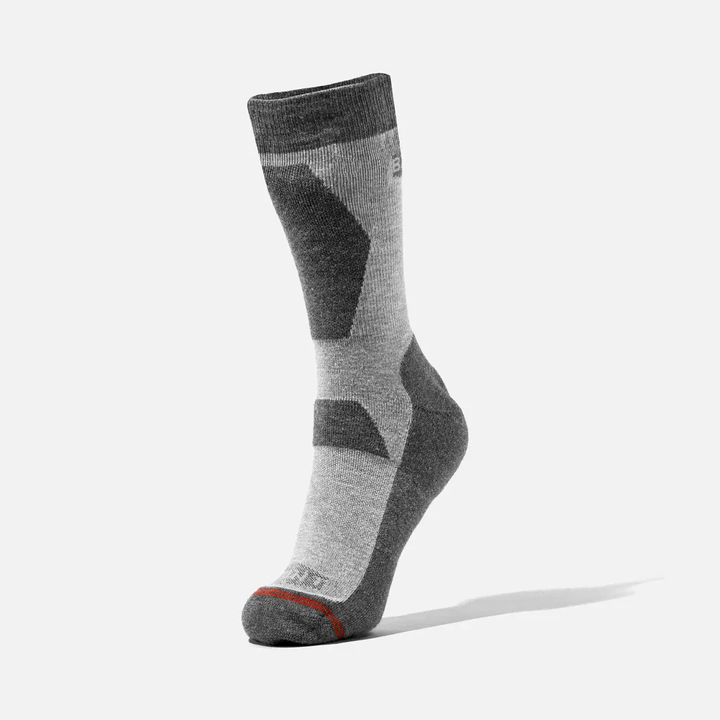 BRS11001-165 BRUNT Cooling Sock Dark Grey Heather