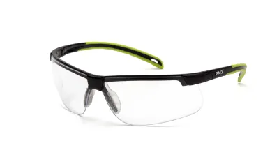 SBL8610DTM Pyramex-Ever-lite- Blk Lime Frame Clear H2MAX