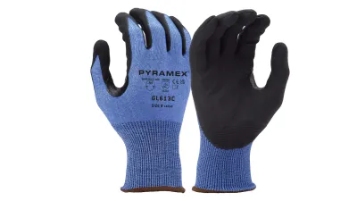 GL613CS Pyramex Glove Nitrile TouchScreen Hand Pro