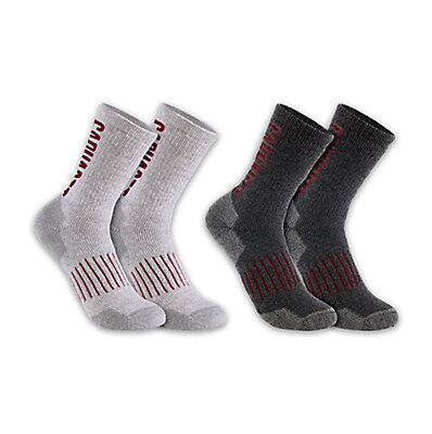 SC9522-M Midweight Synthetic-Wool Blend Logo Crew