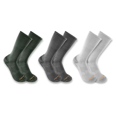 SC8023M Midweight Cotton-Tencel Comfort Crew Sock