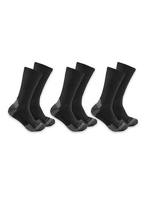 SC6203-M Midweight Cotton Blend Crew Sock 3 Pack