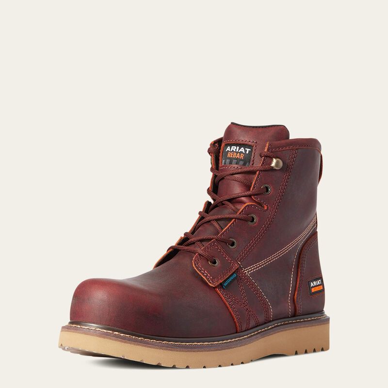 10035945 ARIAT MNS REBAR WEDGE 6IN H20 CT