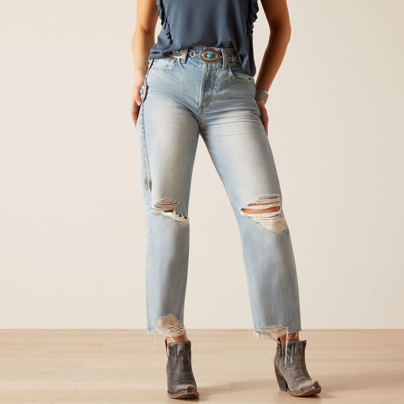 10045187 ARIAT WMS ULTRA HR TOMBOY STRGHT JEAN MYK