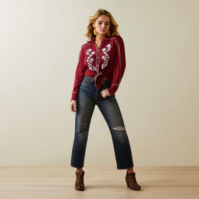 10045188 ARIAT WMS ULTRA HR TOMBOY STRGHT JN BORA